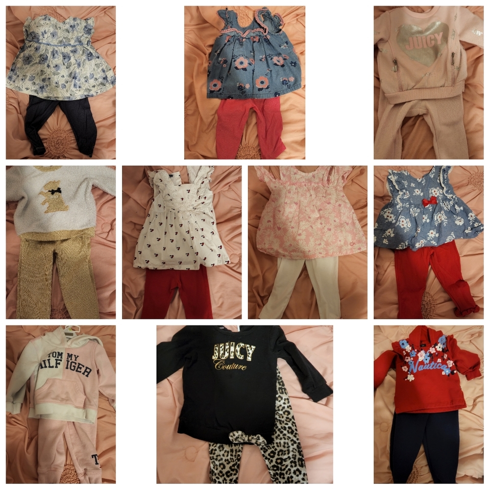 Baby girl name brand sets
